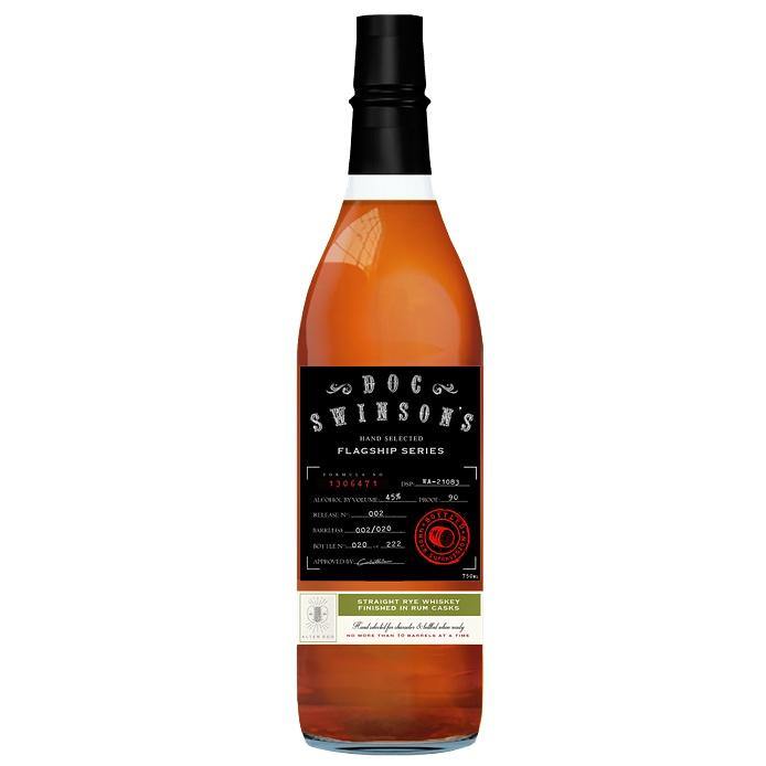 Doc Swinson's Rye Whiskey Finished In A Rum Cask Solera - De Wine Spot | DWS - Drams/Whiskey, Wines, Sake