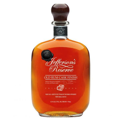 Jefferson's Reserve Old Rum Cask Finish Kentucky Straight Bourbon Whiskey - De Wine Spot | DWS - Drams/Whiskey, Wines, Sake