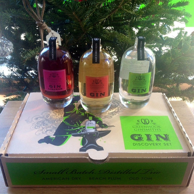 Greenhook Ginsmiths Gin Discovery Set Gift Pack 100ml