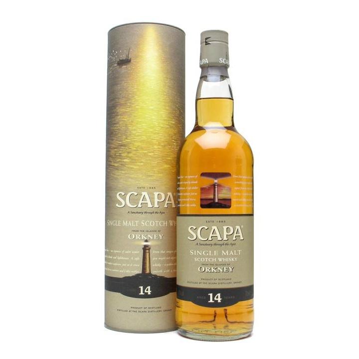 Scapa 14 Year Old Scotch Whisky 750ml