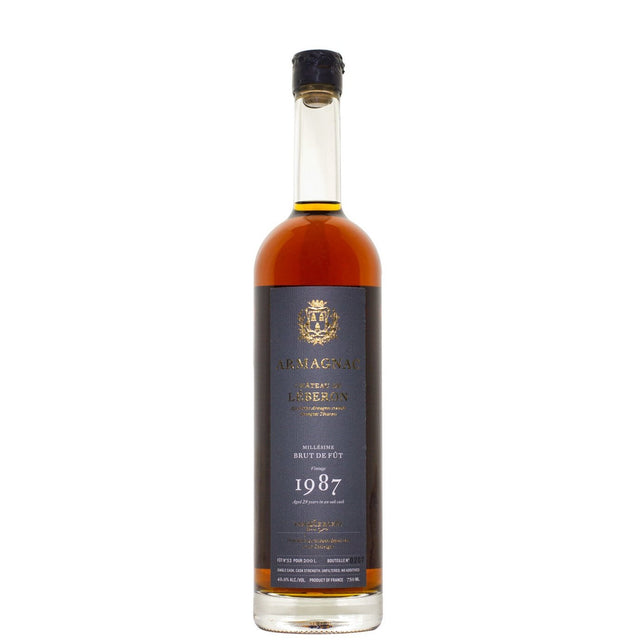 Chateau de Leberon 1987 29 Year Single Cask Tenareze Armagnac 750ml