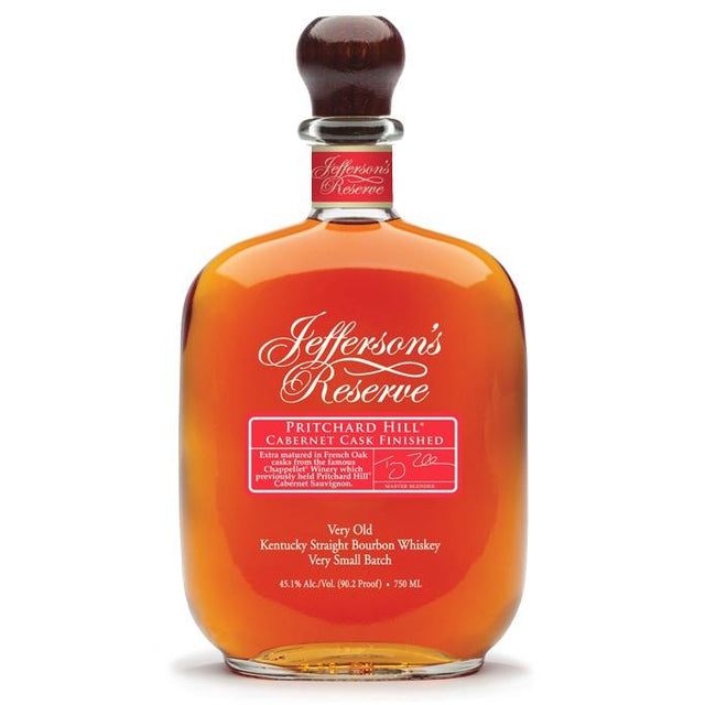 Jefferson’s Pritchard Hill Cabernet Cask Finished Kentucky Straight Bourbon Whiskey 750ml