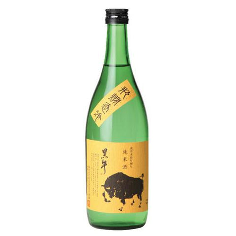 Kuroushi Omachi Black Bull Junmai Ginjo Sake - De Wine Spot | DWS - Drams/Whiskey, Wines, Sake