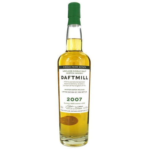 Daftmill 2007 Winter Batch Release Lowland Single Malt Scotch Whisky - De Wine Spot | DWS - Drams/Whiskey, Wines, Sake