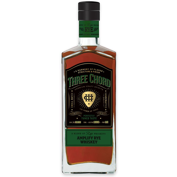 Three Chord Amplify Blended Rye Whiskey 750ml