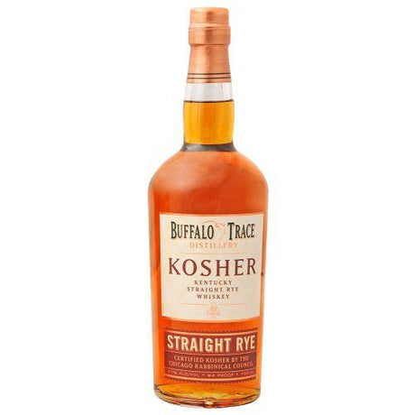 Buffalo Trace "Kosher Straight Rye Recipe" Kentucky Straight Bourbon Whiskey - De Wine Spot | DWS - Drams/Whiskey, Wines, Sake