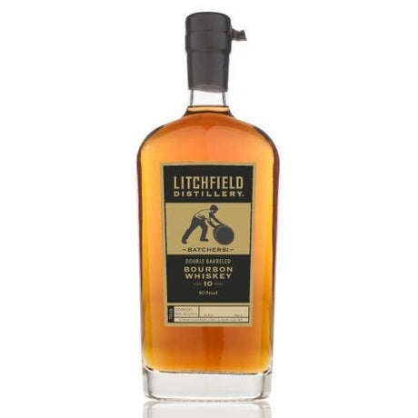 Litchfield Distillery 10 Years Double Barreled Bourbon Whiskey 750ml