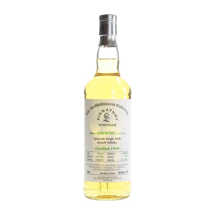 Glenrothes Hogshead Cask 17 yrs Speyside Unchillfiltered Signatory Single Malt Scotch Whisky - De Wine Spot | DWS - Drams/Whiskey, Wines, Sake