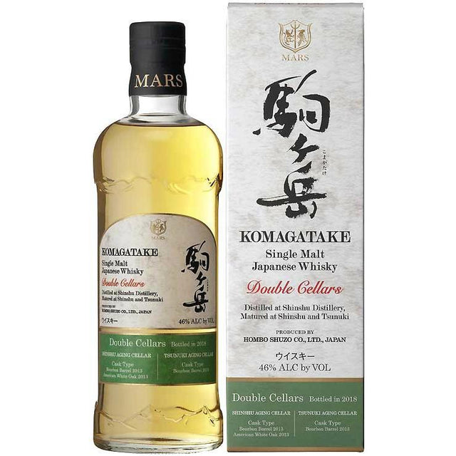 Komagatake Double Cellars Single Malt Japanse Whisky 750ml