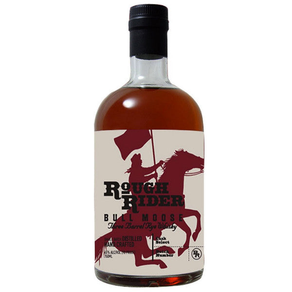 Rough Rider Bull Moose Three Barrel Rye Whisky