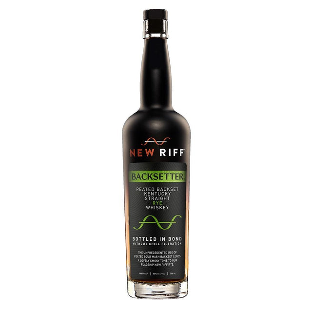 New Riff Backsetter Bottled in Bond Peated Kentucky Straight Rye Whiskey 750ml