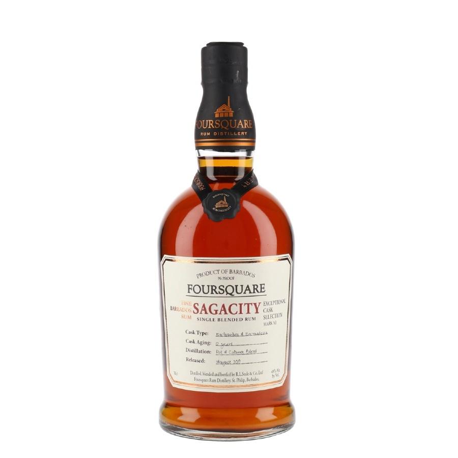 Foursquare Distillery Mark XI "Sagacity" 12 Year Old Exceptional Cask Selection Single Blended Rum 750ML