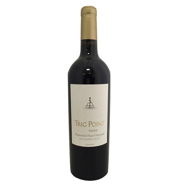 Trig Point Alexander Valley Merlot Diamond Dust Vineyard 750ml