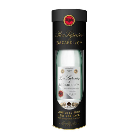 Bacardi Superior White Rum Limited Edition Heritage Bottle - De Wine Spot | DWS - Drams/Whiskey, Wines, Sake