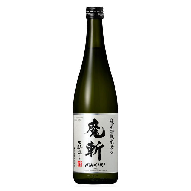 Makiri Junmai Ginjo Extra Dry Sake 720ml