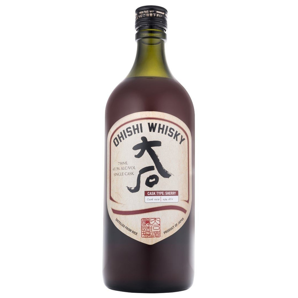 Ohishi Sherry Cask Japanese Whisky - De Wine Spot | DWS - Drams/Whiskey, Wines, Sake