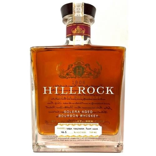 Hillrock Estate Distillery Solera Aged "Pinot Noir Cask Finish" Bourbon Whiskey 750ml