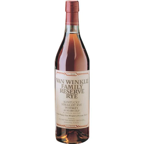 Old Rip Van Winkle Family Reserve 13 Year Rye - De Wine Spot | DWS - Drams/Whiskey, Wines, Sake