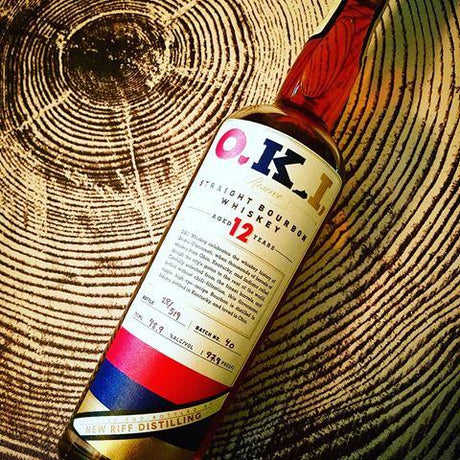 O.K.I. 12 Year Old Straight Bourbon Whiskey 750ml