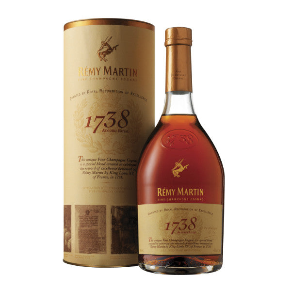 Remy Martin Cognac 1738 Accord Royal - De Wine Spot | DWS - Drams/Whiskey, Wines, Sake