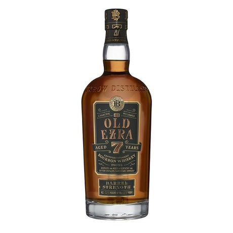 Old Ezra 7 Years Barrel Strength Kentucky Straight Bourbon Whiskey 750ml