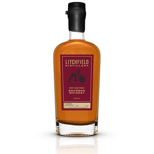 Litchfield Distillery Port-Cask-Finish Bourbon Whiskey 750ml