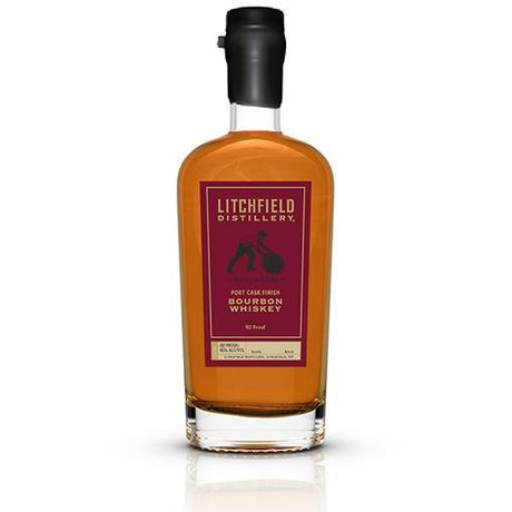 Litchfield Distillery Port-Cask-Finish Bourbon Whiskey 750ml