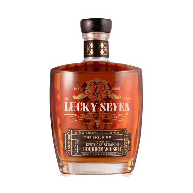 Lucky Seven Spirits 9 Year Old The Hold Up Kentucky Straight Bourbon Whiskey