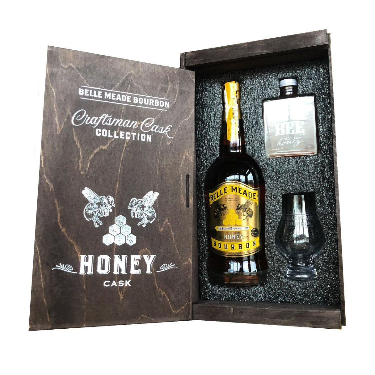 Belle Meade Bourbon Honey Cask Finish Gift Set - De Wine Spot | DWS - Drams/Whiskey, Wines, Sake