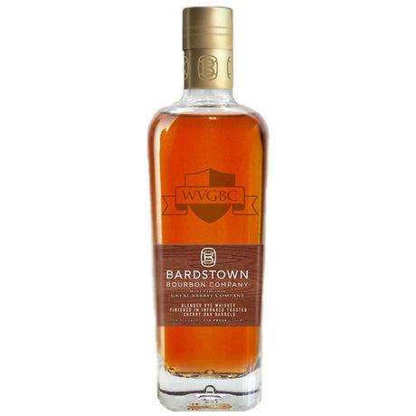 Bardstown Bourbon Company "West Virginia Great Barrel Company" Blended Rye Whiskey Finished in Infrared Toasted Cherry Oak Barrels - De Wine Spot | DWS - Drams/Whiskey, Wines, Sake