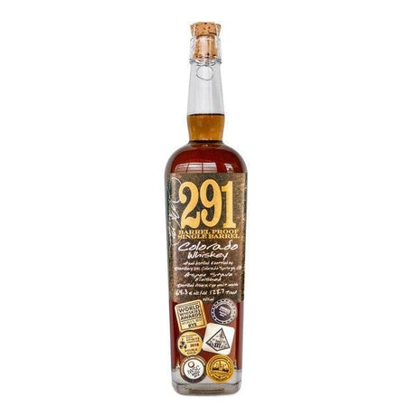 291 Colorado Barrel Proof Single Barrel Rye Whiskey