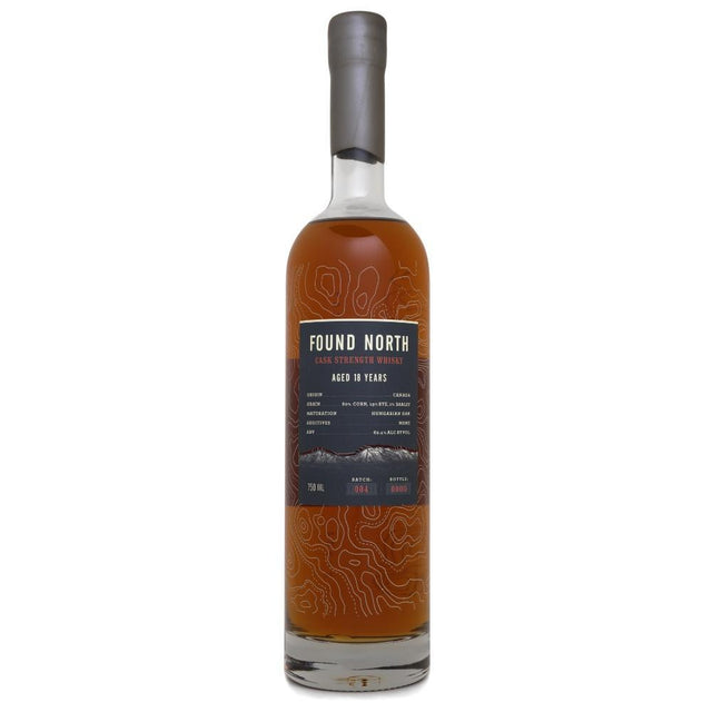 Found North 18 Years Old Cask Strength Rye Whisky Batch 004