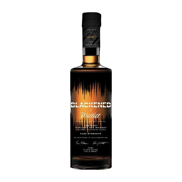 Blackened X Willett Kentucky Straight Rye Whiskey 750ml