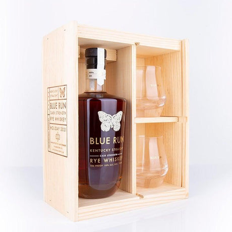 Blue Run Holiday Cask Strength Rye Gift Set - De Wine Spot | DWS - Drams/Whiskey, Wines, Sake