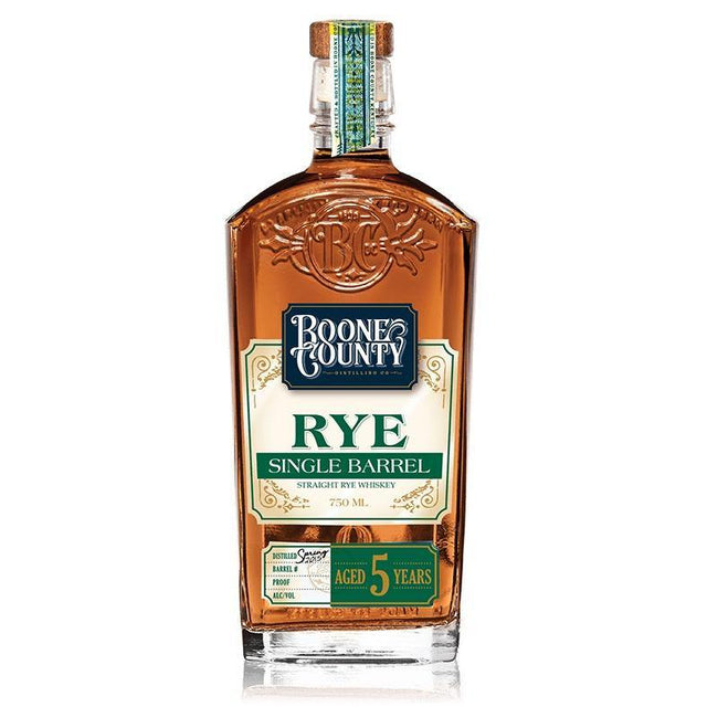 Boone County Distilling Co. 5 Years Cask Strength Single Barrel Straight Rye Whiskey | Free Shipping on orders $400+