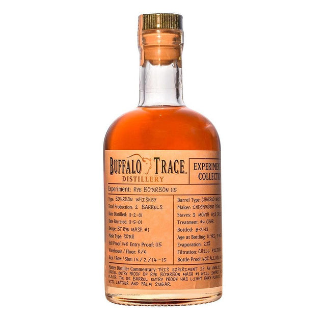 Buffalo Trace Experimental 11 Year 9 Mths Rye Bourbon 115 Proof