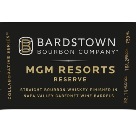 Bardstown Bourbon Company Kentucky Straight Bourbon MGM Resorts Reserve | Free Shipping on orders $400+