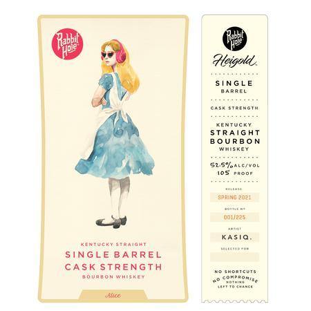 Rabbit Hole Heigold 2021 Single Barrel Cask Strength Kentucky Straight Bourbon Set (6 bottles) | Free Shipping on orders $400+