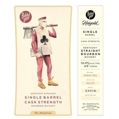 Rabbit Hole Heigold 2021 Single Barrel Cask Strength Kentucky Straight Bourbon Set (6 bottles) | Free Shipping on orders $400+