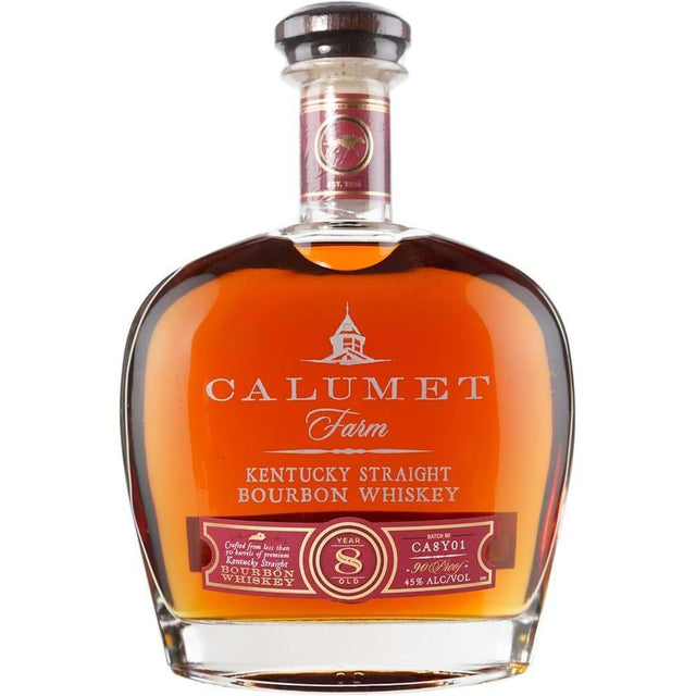 Calumet Farm 8 Years Old Single Rack Black Kentucky Straight Bourbon Whiskey