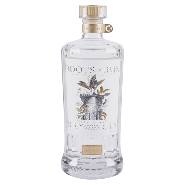 Castle & Key Roots of Ruin Kentucky Dry Gin