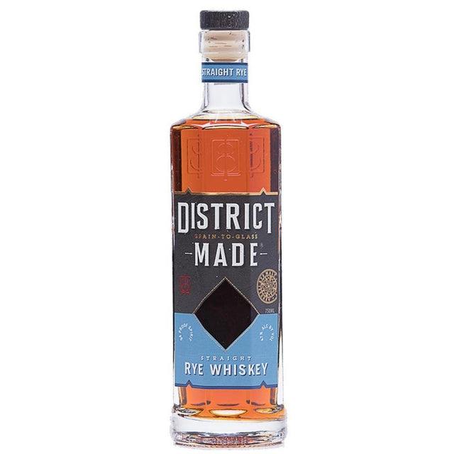 District Made Straight Rye Whiskey