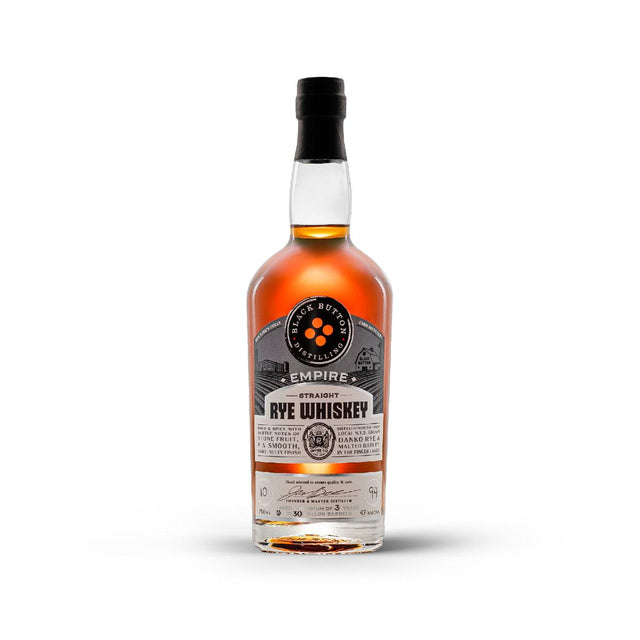 Black Button Distilling Empire Rye Straight Whiskey 750ml