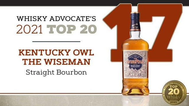 Kentucky Owl "The Wiseman American" Kentucky Straight Bourbon Whiskey