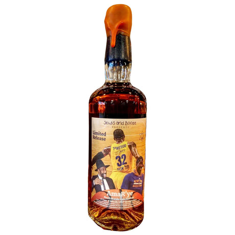 Good Times Jews and Booze "AmaR'ye" Straight Rye Whiskey Finished in Peach Brandy Barrels | Free Shipping on orders $400+