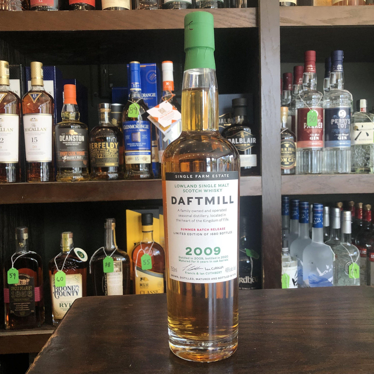 Daftmill 2009 Summer Batch Release Lowland Single Malt Scotch Whisky 750ml