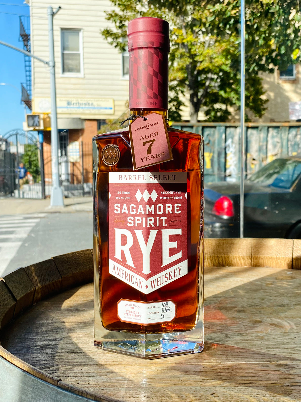 Sagamore 7 Year Old "R/Bourbon II" Single Barrel Rye Whiskey