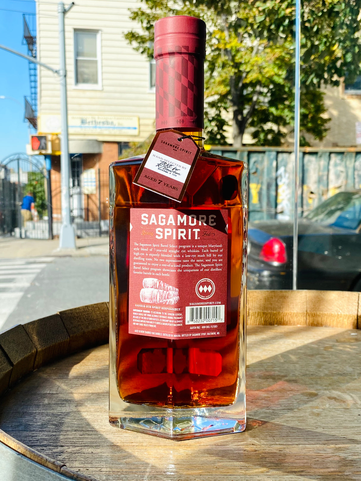 Sagamore 7 Year Old "R/Bourbon II" Single Barrel Rye Whiskey