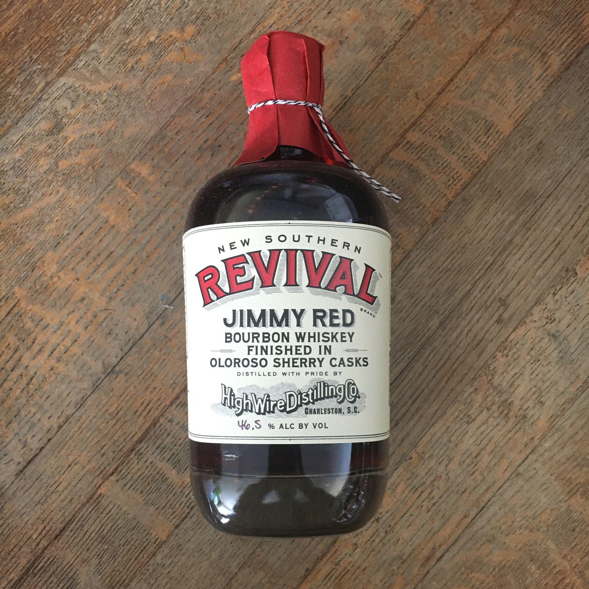 High Wire Distilling Company New Southern Revival Jimmy Red Bourbon Whiskey Finished In Oloroso Sherry Casks - De Wine Spot | DWS - Drams/Whiskey, Wines, Sake
