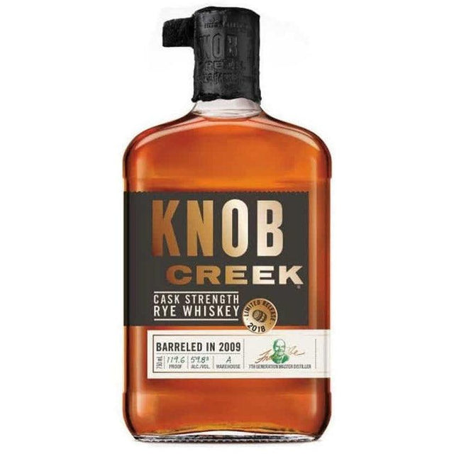 Knob Creek Cask Strength Rye Whiskey 119.6